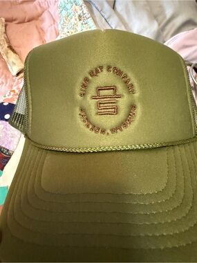 Olive Trucker Cap Sing Hat Co